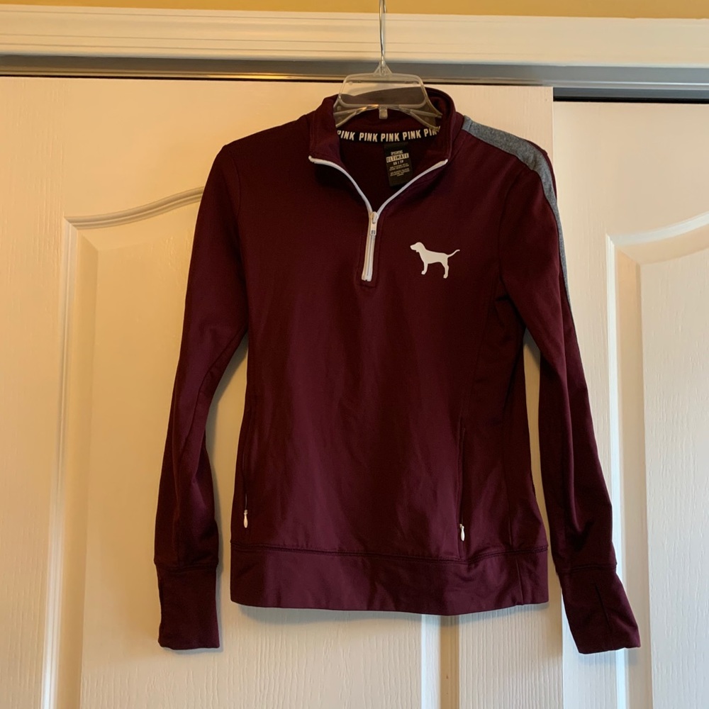 VS Pink athletic Quarter-zip